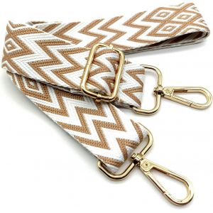 RFCBC-Bandouliere de Rechange Sac Reglable, Sangle de Sac a Main Remplacement, Sangle de Rechange Universelles mit Boucle Dore pour Femme Sac à Main, Sac à Bandoulière Accessoires, 07 - Neuf