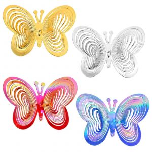 Carillon Papillon, Decoration De Jardin, Carillon 3d, Protection Anti-Oiseaux Pour Fenetre - Neuf