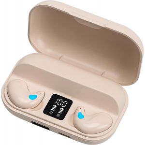 lbgwp60-couteurs Bluetooth Sleep, Mini Écouteurs Intra-Auriculaires Bluetooth 5.3 Invisibles, Écouteurs Sleep Pour Petites Oreilles, Écouteurs À Réduction De Bruit Pour Le Sommeil Latéral (Nude) - Neuf