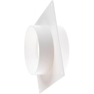 100mm Bride Murale-Raccord de Tuyau pour Conduits de Ventilation-Connecteur Tube Rond - Neuf