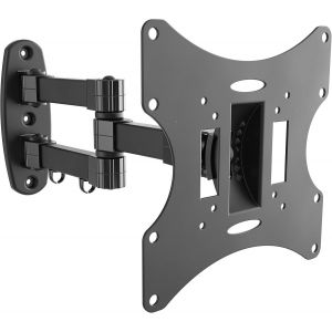 WHIY-Support Murale Tv 17-42" S2522 Pouces (43-107Cm) Suspendu Orientable Inclinable Support Tv Universel Accroche Tele Vesa 200 X 200 Noir - Neuf