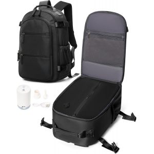Lbgwp60-Sac À Dos De Voyage Sous Vide, Sacs À Dos De Voyage Airback W Ir 40×30×20, Sac À Dos De Transport Avec Pompe À Air, Sacs De Voyage Pour Articles Personnels, Noir - Neuf