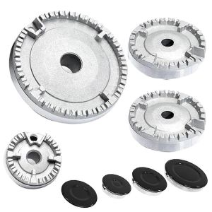 Chapeau De Cuisini&egrave;re Ensemble Couvercle De Cuisini&egrave;re,Four : Plaque De Cuisson &Agrave; Gaz,Capuchon De Flamme De Couronne,Capuchon De Flamme De Br&ucirc;leur &Agrave; Gaz Am&eacute;lior&eacute; Pour Sabaf - Neuf