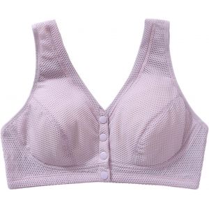 Anneau En Acier Sans Lacets Mince Sous-V&ecirc;tements De Respirabilit&eacute; Confortable Grande Taille Boucle Brater Soutien-Gorge Femme Col V Profond Gilet Bralette Couture Soutien Gorge Dos Nu, - Neuf