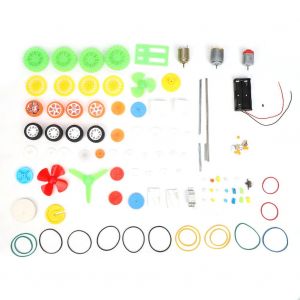 Kit de 112 engrenages en plastique pour voiture, bateau, avion, plusieurs couleurs - Neuf