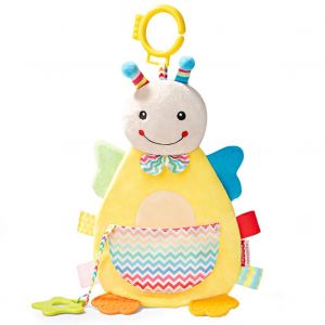 Anneau De Dentition En Coton Pp Pour Bebe, Mignon, Dessin Anime, Doux, Confortable, Apaisant, Serviette, Coccinelle - Neuf