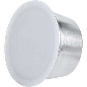 KAL-Acier Inoxydable Réutilisable, Capsule De Café En Acier Rechargeable À Plusieurs Reprises Avec Nestle Dolce Cup Fit Pour Gusto Makerwhite (Blanc) - Neuf