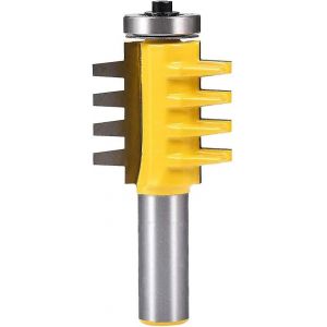 1/2 pouce tige réversible colle à doigts joint mèche de toupie travail du bois outil de fraise - Neuf