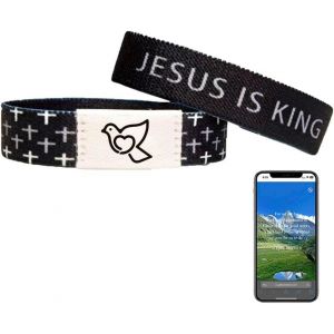 Kal-Femmes Bible &Eacute;criture Bracelet Comme Bracelet Biblique Personnalis&eacute; Avec Des Versets Bibliques Quotidiens Pour Parfait Catholique, Thanksgiving, Nouvel An - Neuf