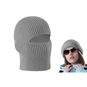 Cagoule/Masque De Ski 2 En 1 Pour Hommes Et Femmes - Gris - Neuf