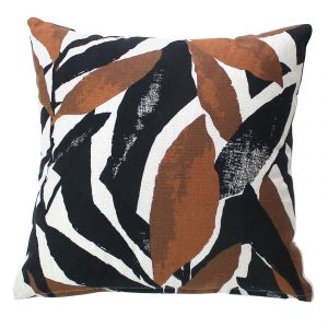 Coussin D&eacute;coratif D&eacute;houssable Motif Graphique - Neuf