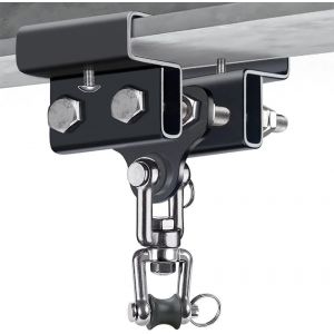 9.4-17cm Sac De Boxe &Agrave; Suspendre Ensemble De Supports De Fixation Pour Poutre Pour L'entra&icirc;nement De Boxe Muay Thai En Int&eacute;rieur/Ext&eacute;rieur, Jusqu'&agrave; 900lbs - Neuf