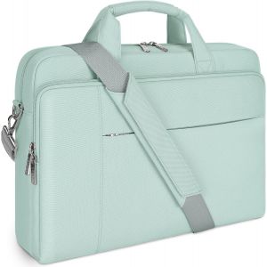 17 Pouces Imperméable Sacoche de Protection Ordinateur Portable Sac à Bandoulière pour 17,3"" Macbook Pro 17/IdeaPad 3 Gen 7/MSI GS73VR Stealth Pro/HP Envy/ASUS ROG,Menthe Verte - Neuf
