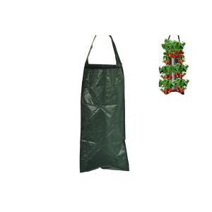 Sac De Culture Vertical Pour Jardin De Balcon - Jardini&egrave;re Suspendue &Agrave; 6 Trous Pour Fruits Et L&eacute;gumes - Neuf