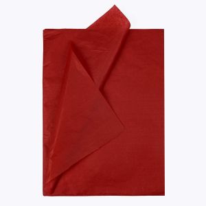Papier De Soie Pour Emballage Cadeau-Papier De Soie Rouge Pour Bricolage,Sacs D'emballage-50 X 70 Cm-25 Feuilles - Neuf