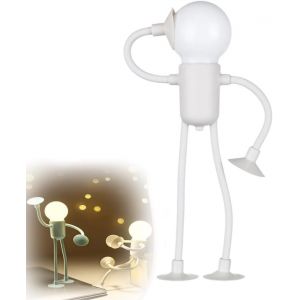 Bnhgc-Veilleuse Led Pour Enfant - Forme Changeable - Forme Changeable - Lampe De Nuit Amusante - Blanc - Neuf