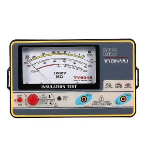 Ohmmètre numérique Megger Testeur d'isolement portable 0-2000M¿ 1000V SZRH A-C - Neuf