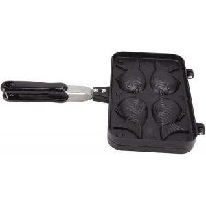 Kalanka-Taiyaki Poisson Forme Gâteau Maker Antiadhésif Double Moule De Cuisson - Gaufrier Électrique En Forme De Poisson Pour Crêpe Japonaise - Neuf