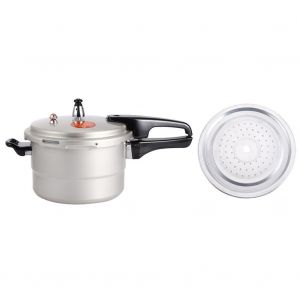 HJLIAN Autocuiseur domestique antideflagrant avec couche de cuisson a la vapeur pour cuisiniere a gaz et electrique en ceramique (20 cm) - Neuf