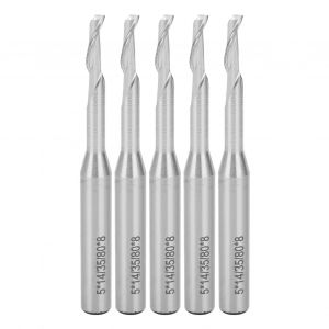XYONG Fraise CNC 5 pieces, fraise a graver, fraise en acier au tungstene - Neuf