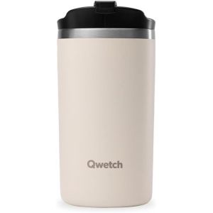 Sjzg-- Travel Mug Isotherme - Sable 350ml - Thermo Caf&eacute; & Th&eacute; En Inox - 6h Chaud Et 12h Froid - &Eacute;tanche, Mug De Voyage - Neuf