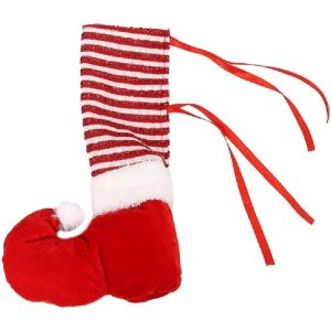 pc (rouge) Couverture de pieds de chaise de cuisine de No&euml;l, Couvre-pieds de chaise de No&euml;l Couvre-pieds de la chaise de salle &agrave; manger de No&euml;l Couvrir des pieds de chaise de No&euml;l Couvre-pieds de la - Neuf