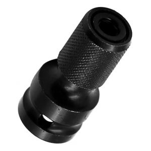 Adaptateur/convertisseur de douille hexagonale pour cl&eacute; &eacute;lectrique 1/2"" vers 1/4"". - Neuf