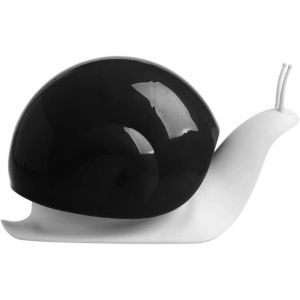 KAL-120 Ml Conception Escargot Distributeur De Savon Liquide Savon Pompe Distributeur Bouteille Pour Cuisine Salle De Bains Cadeau (Noir) - Neuf
