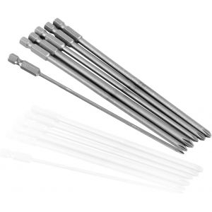 CHECARZHN--NO1-6Pcs 6.35Mm Queue Hexagonale Croix Magnétique Phillips Vis Tête Tournevis Kit Outils Électriques Longueur De 150Mm - Neuf