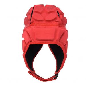 Professionnel Football Baseball Sports Casque Rugby Gardien Roller Hat Tête Garde Protecteurrouge L - Neuf