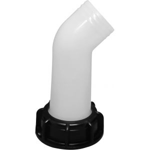 Bec de Vidange avec Ecrou IBC 1000L Buse de Réservoir d'eau Raccord de Vanne Extension Buse de Tuyau Adaptateur IBC Réservoir d'eau Bec de Robinet pour Raccord Robinet Cuve IBC 2 Pouces - Neuf