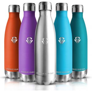 Gourde Gourde Isotherme - 750ml Bouteille Isotherme, Gourde Sport Sans Bpa, Gourde Inox Reutilisable, Bouteille D'eau Pour Gym, &Eacute;cole, Voyage[Que9270156] - Neuf