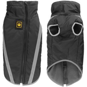 Jgd-Manteau De Chien Imperm&eacute;able Veste Chaude D'hiver, V&ecirc;tements Pour Animaux De Compagnie Coupe-Vent Tenue De Veste De Chien Pour Petits Chiens De Taille Moyenne Avec Trou De Harnais Xl-6xl - Neuf