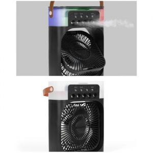 Ventilateur 2 EN 1 brumisateur 10W portable inclinaison du ventilateur jusqu&iquest;&agrave; 360&deg; - Neuf