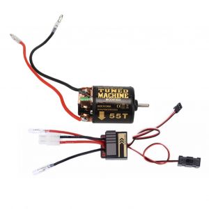 Systeme D'entrainement Haute Frequence A Moteur A Balais Rc 320a Esc Pour Voiture D'escalade Tamiya 55t - Neuf