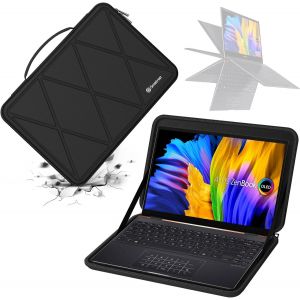 Housse De Protection Rigide En Eva Compatible Avec Asus Zenbook S 13 Oled De 13,3 Pouces (X8028) - Neuf