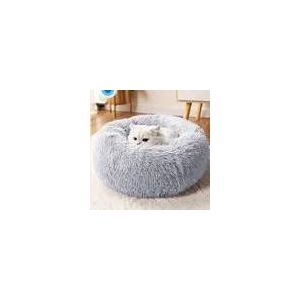 Super Lit Pour Chat,Nid De Couchage Chaud,Doux Et Long En Peluche,Meilleur Lit Pour Chien,Panier,Coussin,Lit Pour Chat,Tapis Pour Animaux De Couchage.Grey.40x40cm - Neuf