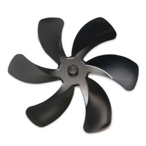 Ventilateur de chemin&eacute;e diam&egrave;tre 180 mm en alliage d'aluminium pales de ventilateur 6 pales po&ecirc;le flamme po&ecirc;les &agrave; gaz butane chemin&eacute;e - Neuf