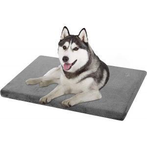 Kalanka-Coussin R&eacute;versible (Frais Et Chaud) Pour Chien, Tapis Grand Taille Imperm&eacute;able (89x56x7,6cm), Lit Mousse Haute Densit&eacute;, Matelas Avec Housse Lavable Amovible - Neuf