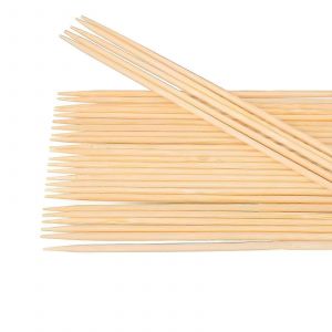 Brochettes de bambou 80-Pack de 6-Pouces BARBECUE d'entr&eacute;es Et de B&acirc;tons Pour les Grillades - Neuf