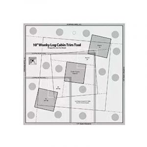 Pochoirs De Courtepointe Multifonctionnels Transparent Pratique Couture Patch-Ruler Accessoires De Courtepointe Domestique 8 Pouces - Neuf