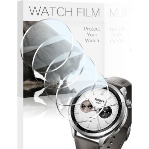 Kalanka-4 Pièces Protection Écran Compatible Avec Xiaomi Watch S4/S3 Screen Protection Hd 9h Résistant Aux Rayures Verre Trempé Pour Xiaomi Watch S4/S3 Protecteur D'écran Ajustement Précis - Neuf