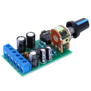 Module d'amplificateur de puissance CC audio stereo 2.0 a double canal mini radio TDA2822M - Neuf