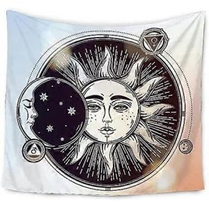 Tapisserie,Tapisserie,Motif : Carte De Tarot,Lune,Moyen &Acirc;ge,Europe,Divination,D&eacute;coration D'int&eacute;rieur - Neuf