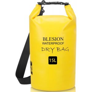 Kalanka-Sac Étanche, Sac Etanche Avec Sangle Réglable, Dry Bag (5l/10l/15l/20l/30l) Pour Kayak Bateau Canoeing Camping Piscine Rafting Pêche Voile Surf - Neuf