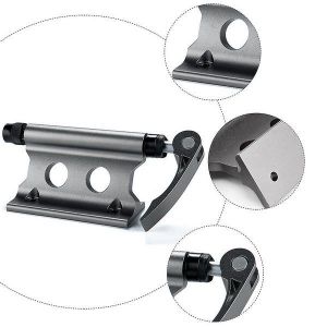 Support De Fourche De Vélo En Alliage D'aluminium - Support De Roue Avant Sécurisé Pour Un Transport Et Un Rangement Faciles - Neuf