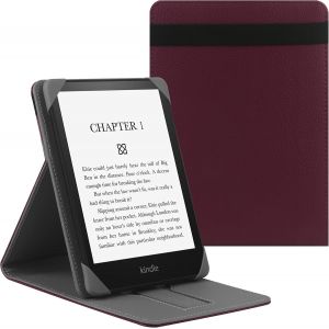 GUOP-Coque De Protection Universel Pour 6-6.8"" Paperwhite/Signature Edition 2021/Pocketbook/Sony/Kobo/Tolino Ereader Compatible 7"" Kindle Paperwhite 2024 Étui Housse Avec Support,Violet - Neuf