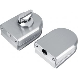 ChenQuanSarl-Serrures D'Armoire, Verrouillage Du Tiroir En Acier Inoxydable, Verrouillage De Porte En Verre De Avec Clés, Installation Et Utilisation Faciles, Adaptées À La Maison, Salle De Bain - Neuf