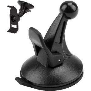 VornixorSarlshop-Support de voiture pour GPS Garmin - Ventouse de rechange pour pare-brise - Compatible avec Drivesmart, Nuvi, Zumo, NuLink, Dezl, Driveassist, Camper Van - Noir - Neuf