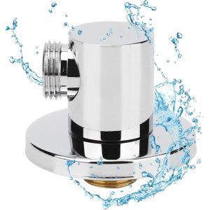 KGABERY-G1/2"" Raccord De Tuyau De Douche,Raccord Mural,Bras De Douche Réglable,Raccord Mural Pour Douchette,Accessoires De Salle De Bain - Neuf